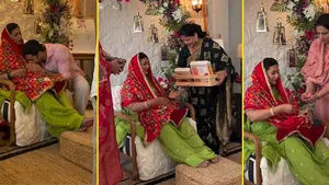 Divyanka Tripathi Baby Shower House Celebration Inside Video, Husband Kisses Twins Baby