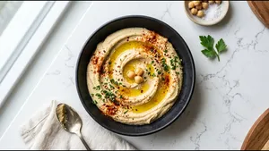 Dinner Hummus Recipe Authentic Middle Eastern Method 011