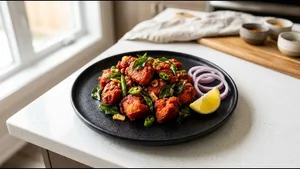 Lunch Chicken 65 Recipe Crispy Spicy Restaurant Style 011