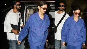Deepika Padukones First Appearance After Second Pregnancy Reveal In Effortless Denim Airport Look