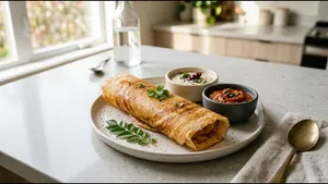 Breakfast Dosa Batter Recipe Fermentation Trick 011