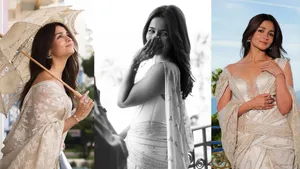 Cannes 2026 Alia Bhatts Lace Umbrella Made Her Corset Saree Look Feel Straight Out Of Vintage Cinema