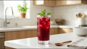 Breakfast Beetroot Juice Recipe Detox Morning Drink 011