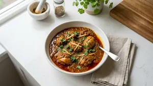 Dinner Chicken Masala Recipe Spicy Home Style 011