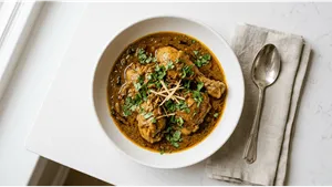 Lunch Chicken Masala Recipe Hyderabadi Style 011