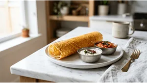 Breakfast Instant Dosa Recipe Crispy And Soft 011