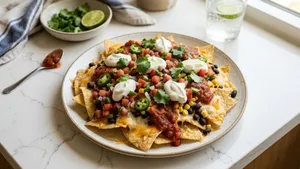 Snacks Nachos Recipe Crunchy Party Snack 011