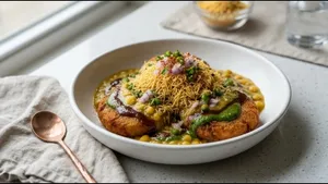 Snacks Ragda Pattice Recipe Mumbai Street Special 011