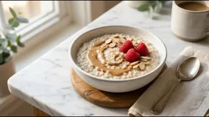 Breakfast Oatmeal Recipe Simple Healthy Routine 011