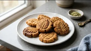 Snacks Thekua Recipe Traditional Sweet Snack 011