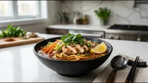 Dinner Thukpa Recipe Tibetan Comfort Bowl 011