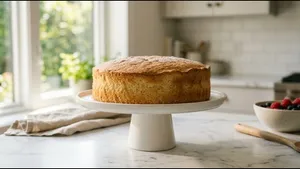 Snacks Vanilla Cake Recipe Soft Bakery Style Sponge 011