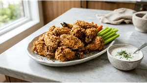 Snacks Chicken Wings Recipe Crispy Like Kfc Secret 011