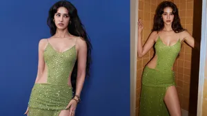 Happy Birthday Disha Patani Green Glam And Unmissable At The Welcome To The Jungle Trailer Launch