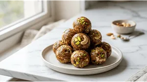 Snacks Dry Fruit Laddu Recipe Healthy Sweet Snack 011