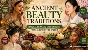 Ancient Beauty Traditions Natural Skincare And Hair Rituals From Around The World