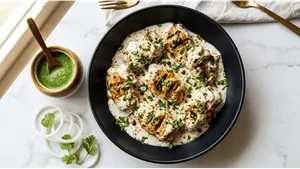 Lunch Malai Chaap Recipe Street Style Creamy 011