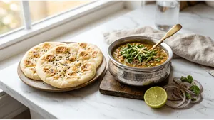 Lunch Matar Kulcha Recipe Street Style North Indian 011