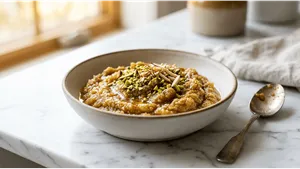 Snacks Moong Dal Halwa Recipe Rich Festive Sweet 011