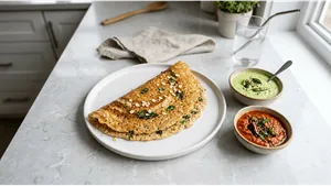 Breakfast Oats Dosa Recipe Instant Healthy Dosa 011