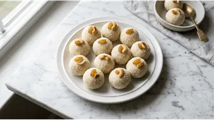 Breakfast Rava Laddu Recipe Quick Festive Sweet 011