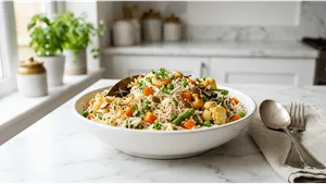Lunch Veg Pulav Recipe Restaurant Style 011