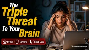 Screen Time Stress And Sleep Are Modern Lifestyles Silently Affecting Brain Health