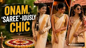 Onam 2026 Kasavu Saree But Make It Fashion Forward With 7 Chic Styling Tricks