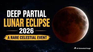 Partial Lunar Eclipse 2026 Raksha Bandhan Coincides With Rare Celestial Event Is It Visible In India