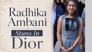 Radhika Ambanis 5 Lakh Dior Mid Length Belted Dress In London Outing Is Winning Hearts