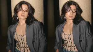 Rashmika Mandannas Hip Injury On Ranabaali Mysaa Sets Forces Six Week Break