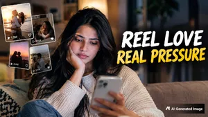 Dating App Survey Reveals How 30 Second Reels Distort Real Life Relationship Expectations