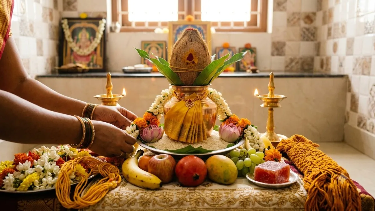 ವರಮಹಾಲಕ್ಷ್ಮೀ ವ್ರತದ ಶಾಸ್ತ್ರೋಕ್ತ ವಿಧಾನ ಮತ್ತು ಪೂಜಾ ನಿಯಮಗಳು