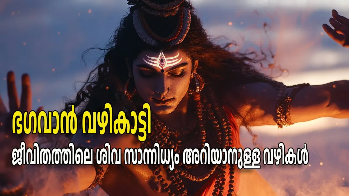ജീവിതത്തില്‍ ശിവസാന്നിധ്യമുണ്ടോ? വഴികാട്ടുന്നത് പരമേശ്വരനാണോ, അറിയാം സൂചനകളിലൂടെ
