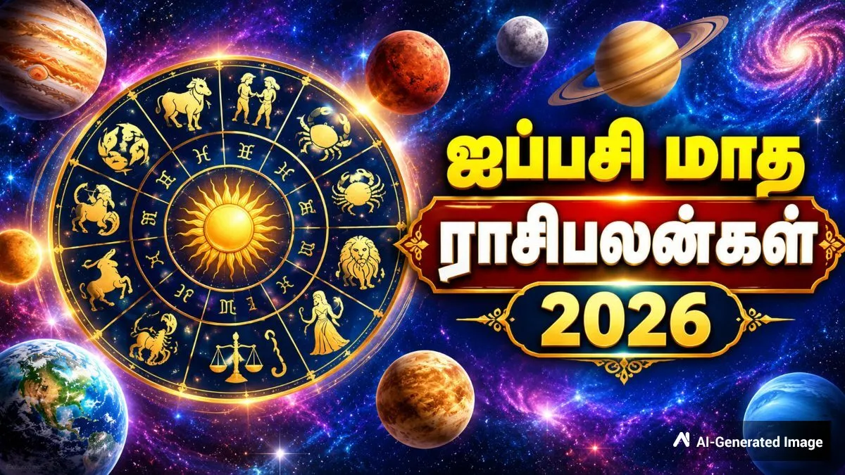 Aippasi Matha Rasi Palan 2026: ஐப்பசி மாதம் 12 ராசிக்காரர்களுக்கும் எப்படி இருக்கும்?- ஜோதிடர் கணிப்புகள்!