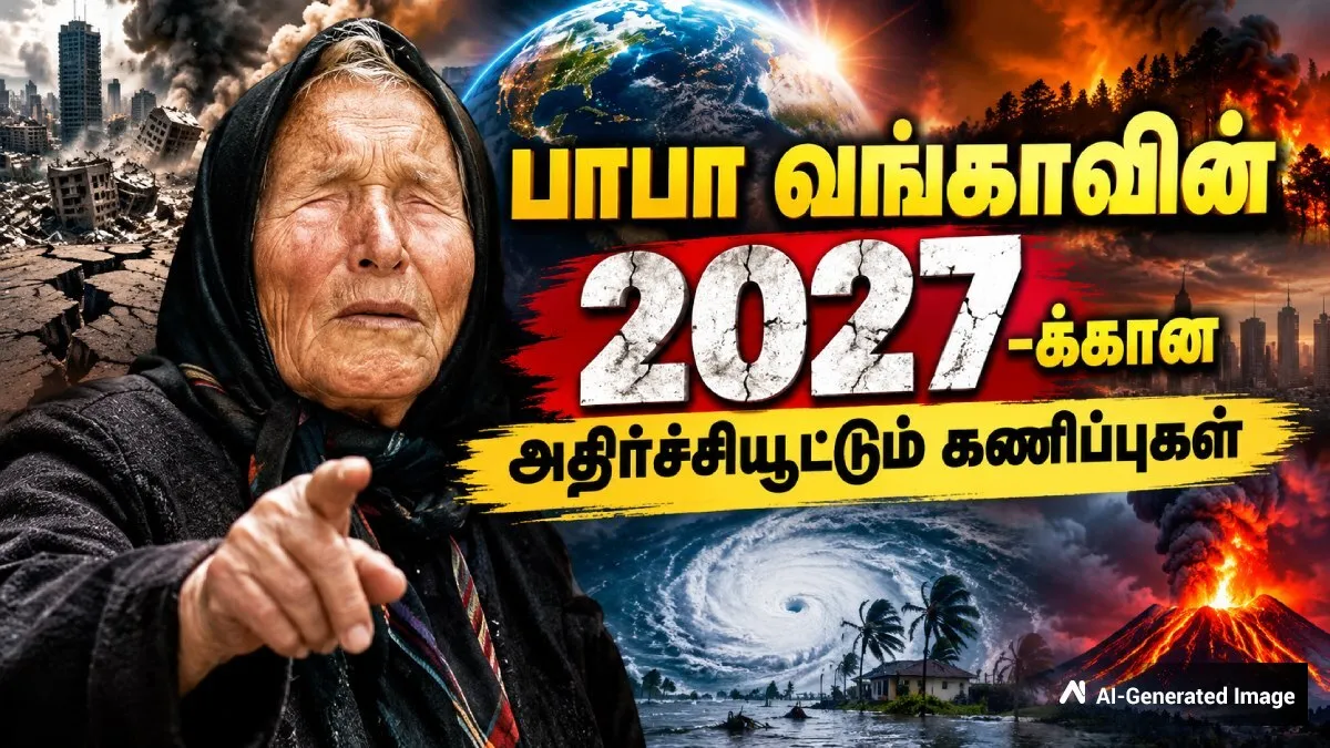 பாபா வங்கா கணிப்பு படி 2027-ல் உலகத்தில் நடக்கப்போகும் மாற்றங்களும், அழிவுகளும் - ஷாக் ஆகாதீங்க