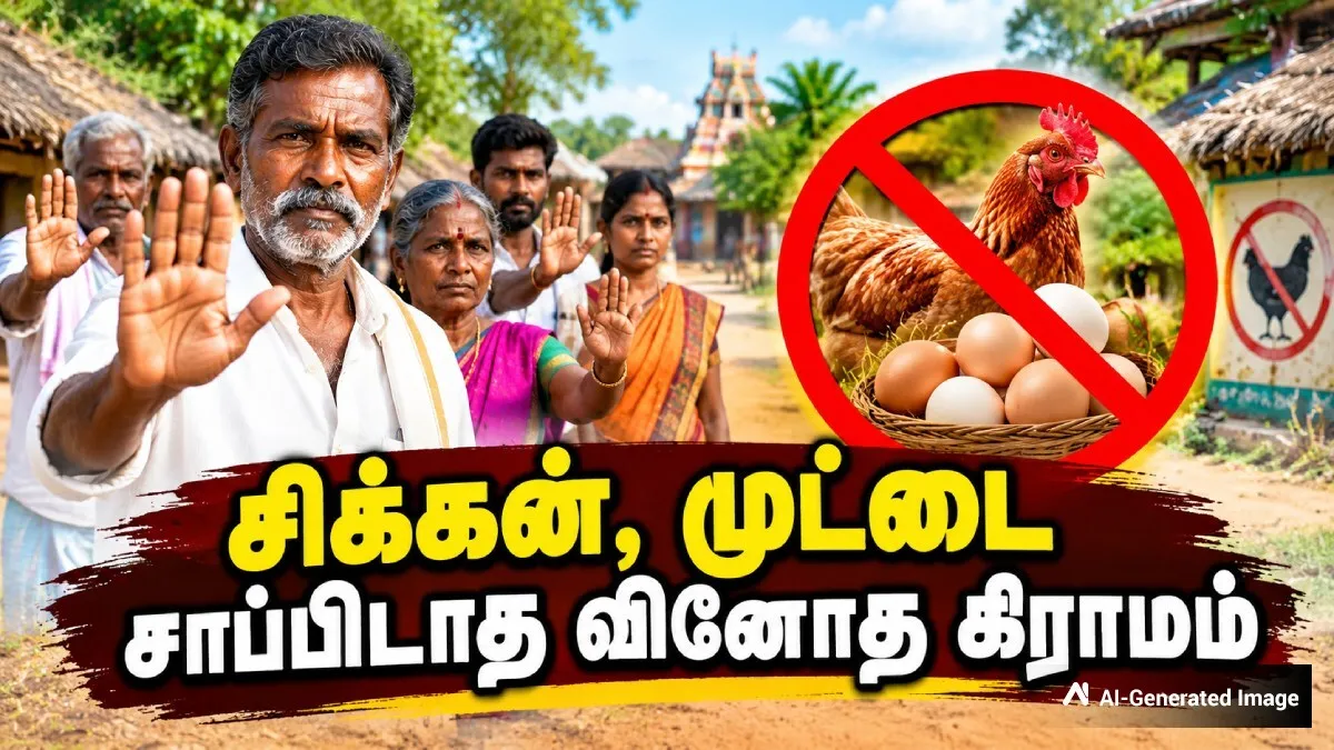 100 ஆண்டுகளாக சிக்கன் மற்றும் முட்டை சாப்பிடாத வினோத கிராமம் - ஆனா மட்டன் சாப்பிடுவாங்க - காரணம் என்ன தெரியுமா