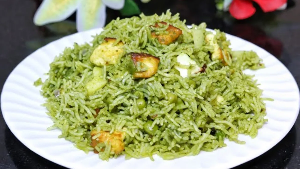 ஹரா பரா புலாவ் ரெசிபி - இந்த மாதிரி புலாவ் செஞ்சு பாருங்க - பிரியாணியை விட சூப்பரா இருக்கும்