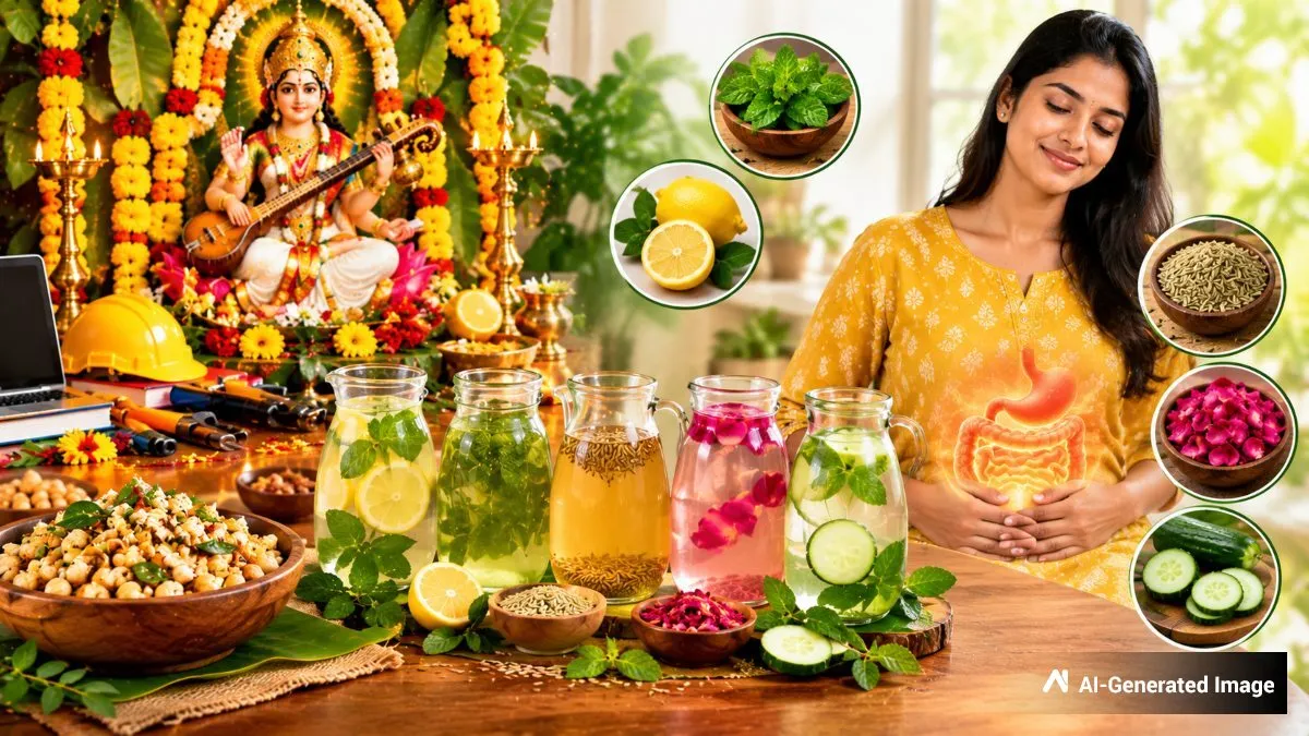 ஆயுத பூஜைக்கு சுண்டல் சாப்பிட்டு கேஸ் ஏறிடுச்சா? அப்ப இந்த இயற்கை பானங்களை குடிங்க..