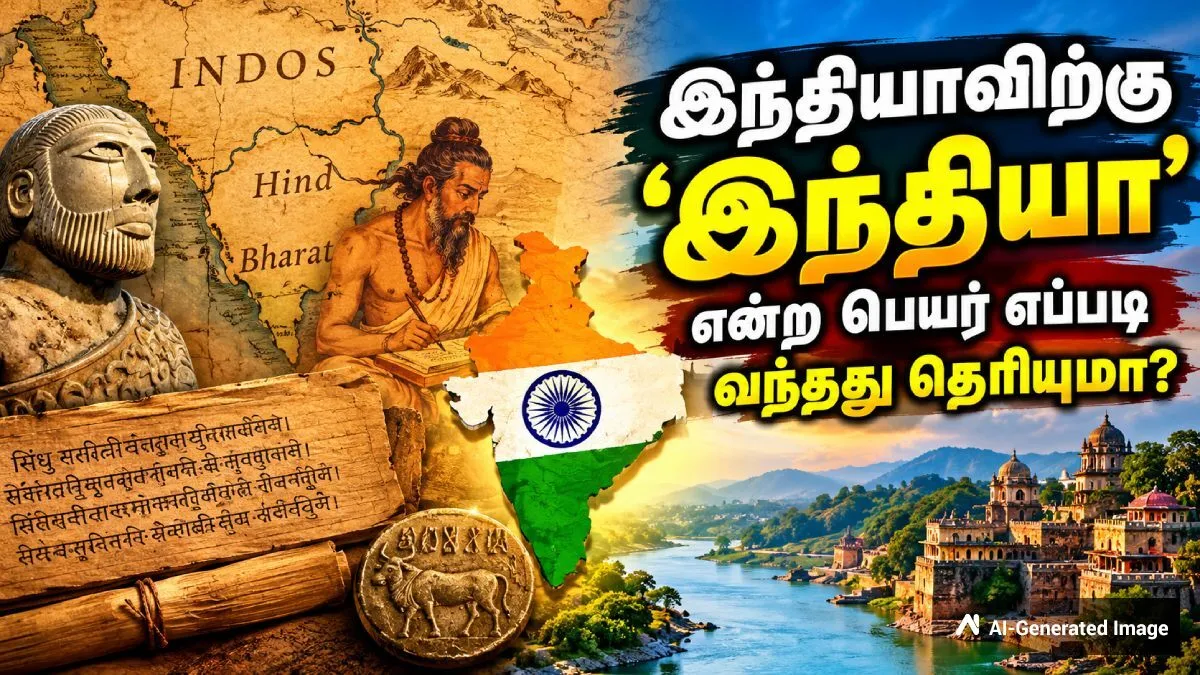 இந்தியாவிற்கு 'இந்தியா' என்ற பெயர் எப்படி வந்தது? இந்த பெயர் யாரால் வைக்கப்பட்டது தெரியுமா? ஷாக் ஆகாதீங்க