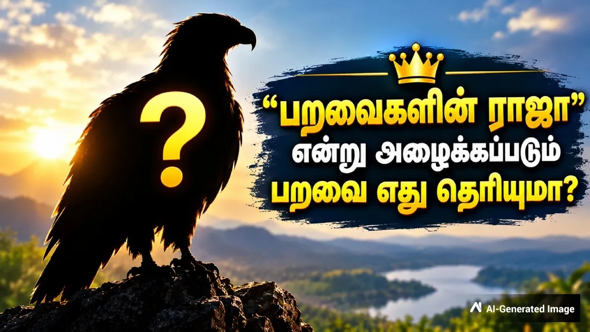'பறவைகளின் ராஜா' என்று அழைக்கப்படும் பறவை எது? ஏன் அப்படி அழைக்கப்படுகிறது தெரியுமா?