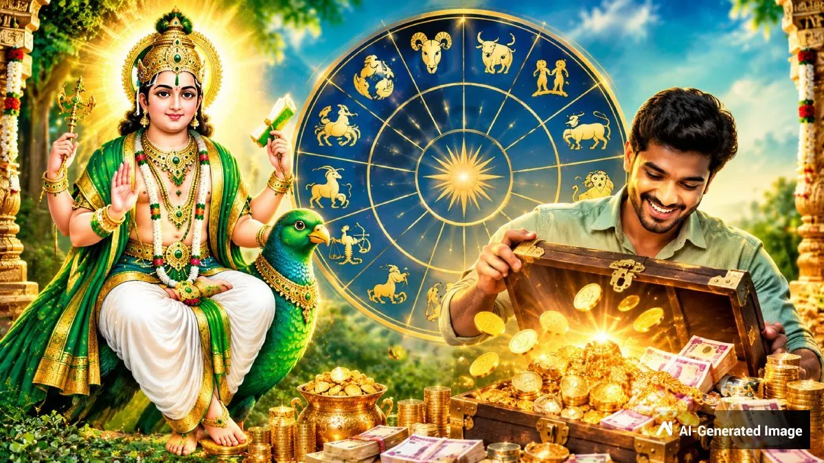 அக்டோபர் 24-ல் புதன் வக்ர பெயர்ச்சியை தொடங்கப்போவதால் இந்த 4 ராசிகளின் பணக்கஷ்டம் முடிவுக்கு வரப்போகுதாம்