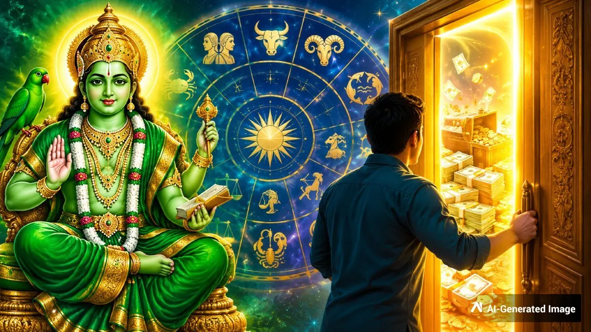 புதன் விசாக நட்சத்திரத்திற்குள் நுழைவதால் டபுள் ஜாக்பாட் அடிக்கப்போகும் 3 ராசிகள் - உங்க ராசி இதுல இருக்கா?