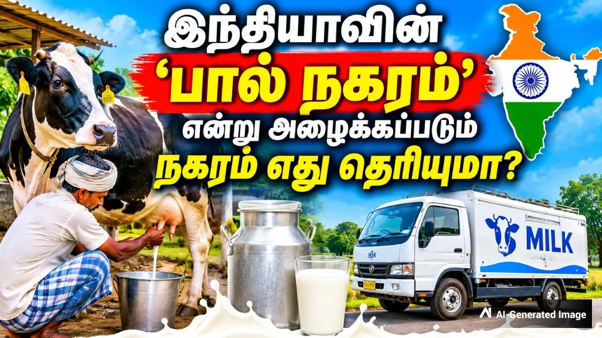 இந்தியாவின் 'பால் நகரம்' என்று அழைக்கப்படும் ஊர் எது? இது எந்த மாநிலத்தில் இருக்கு தெரியுமா?