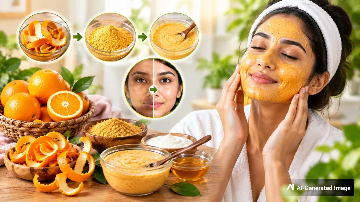 ஆரஞ்சு பழத் தோலை இனி தூக்கிப் போடாம.. இப்படி யூஸ் பண்ணுங்க.. முகம் வெள்ளையா பளிச்சுன்னு மின்னும்..