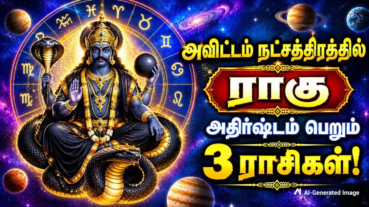 அவிட்டம் நட்சத்திரத்தில் ராகு: இந்த 3 ராசிக்காரங்களை யாராலும் வீழ்த்த முடியாது! உங்க ராசியும் இதுல இருக்கா?