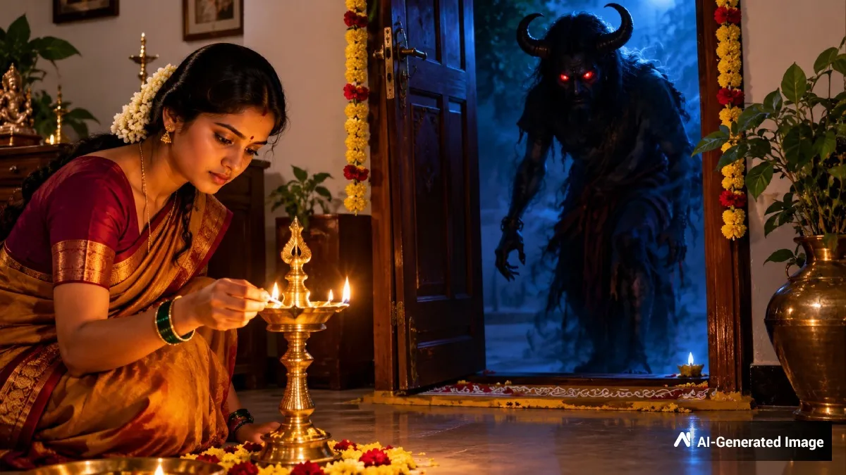வீட்டில் விளக்கேற்றும் போது இந்த தவறுகளை செய்யாதீங்க - இல்லனா துரதிர்ஷ்டம் வீட்டை வித எப்பவும் போகாதாம்