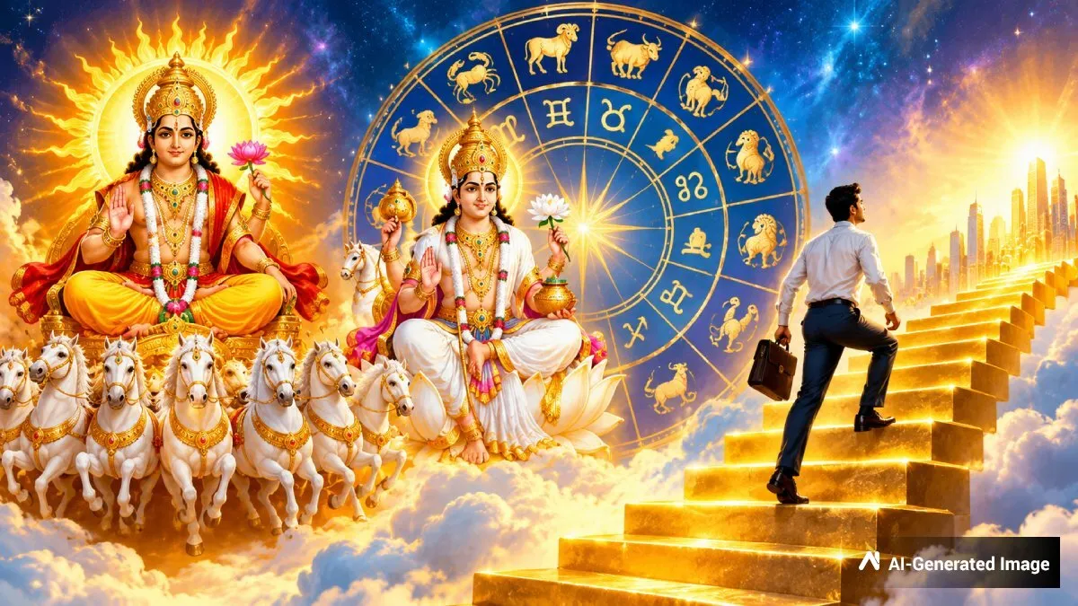 நவராத்திரிக்கு பின் உருவாகும் இரட்டை ராஜயோகத்தால் ஜெயிக்கிற குதிரையாக போகும் 3 ராசிகள் யார் தெரியுமா?