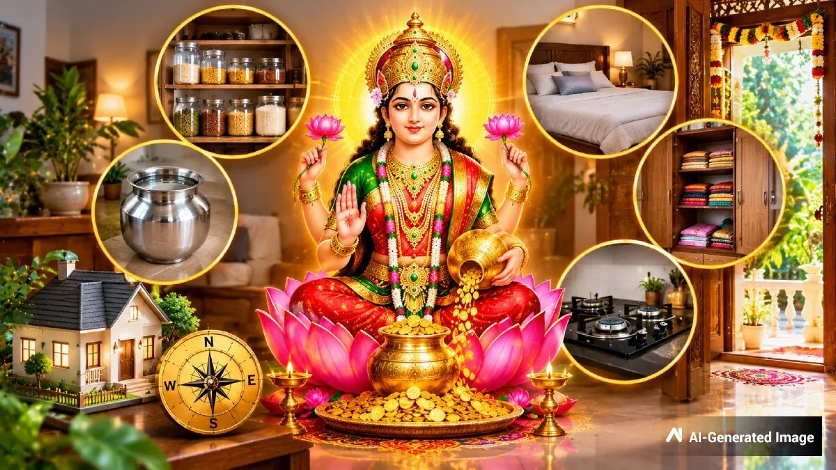 வாஸ்துப்படி, வீட்டில் இந்த 5 பொருட்களை காலியா வெச்சுக்காதீங்க.. இல்ல லட்சுமி தேவியின் கோபத்துக்கு ஆளாவீங்க..