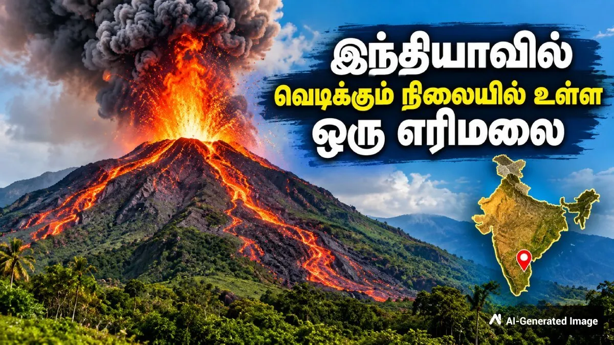 இந்தியாவில் வெடிக்கும் நிலையில் உள்ள ஒரே எரிமலை எது? அது எந்த ஊரில் இருக்கிறது தெரியுமா?